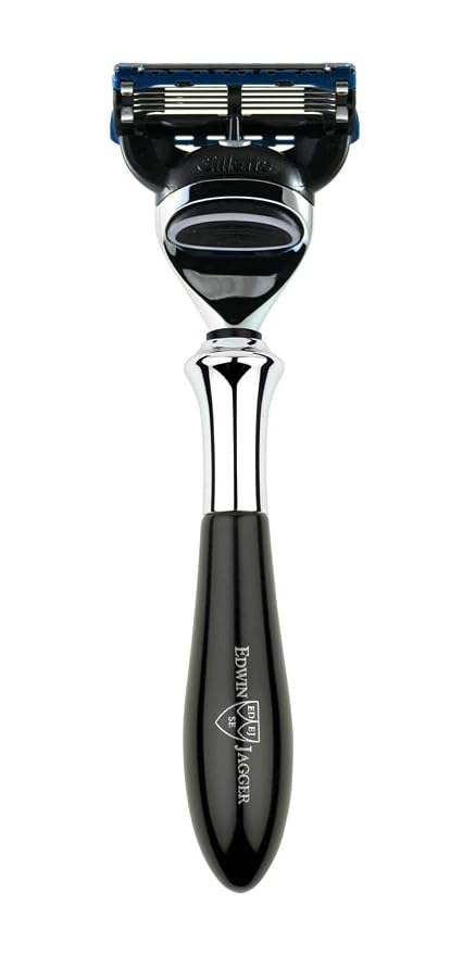Edwin Jagger Plaza 2 PC Handle Compatible With Gillette Fusion Cartridges