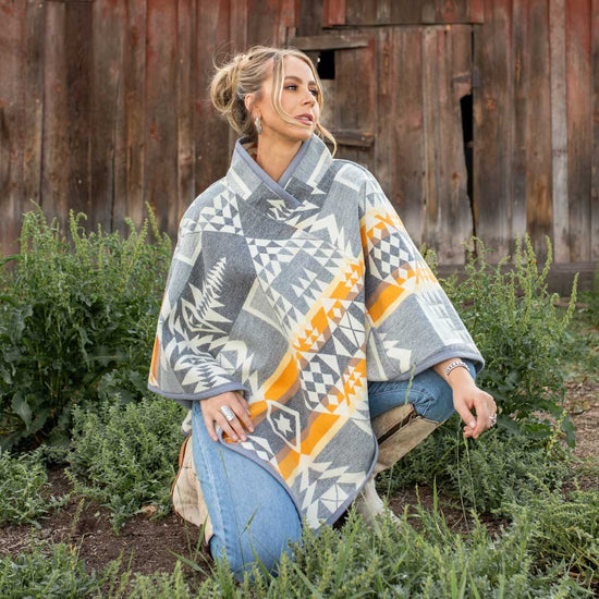pothead poncho Arrowhead Poncho – L7 Market