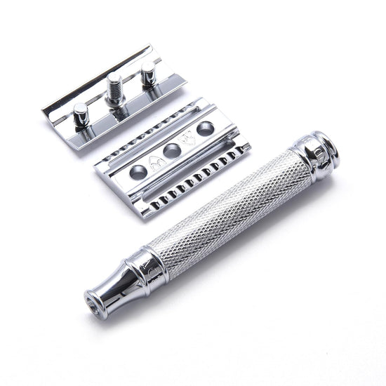 Double Edge Safety Razor - Knurled