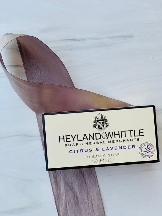 Heyland & Whittle Citrus & Lavender Organic Soap 150g