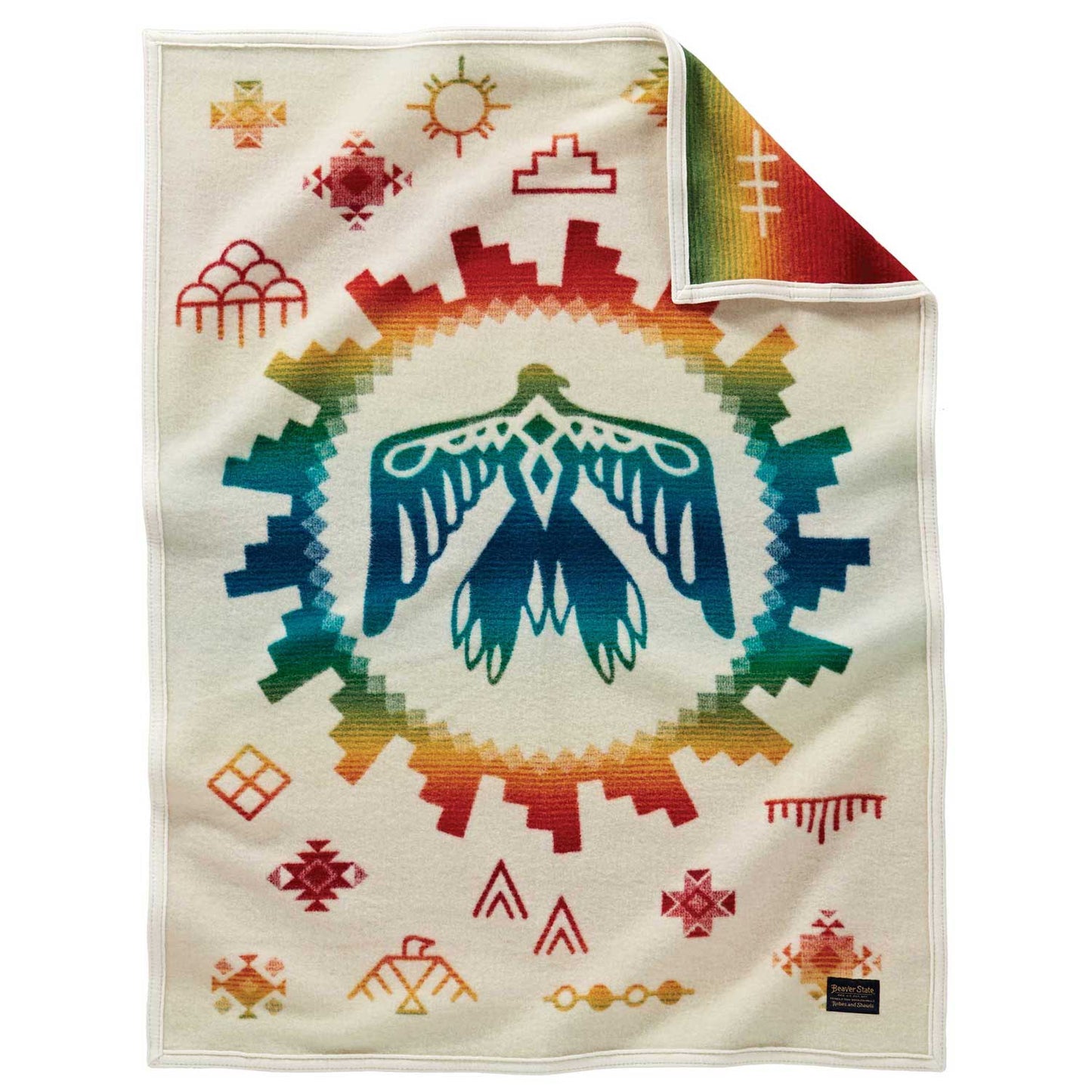 Pendleton Sunrise Eagle Crib Blanket