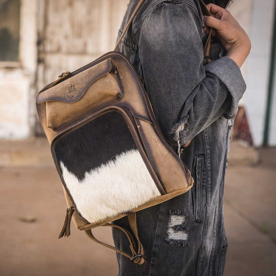 Cowhide Sunny Backpack By STS