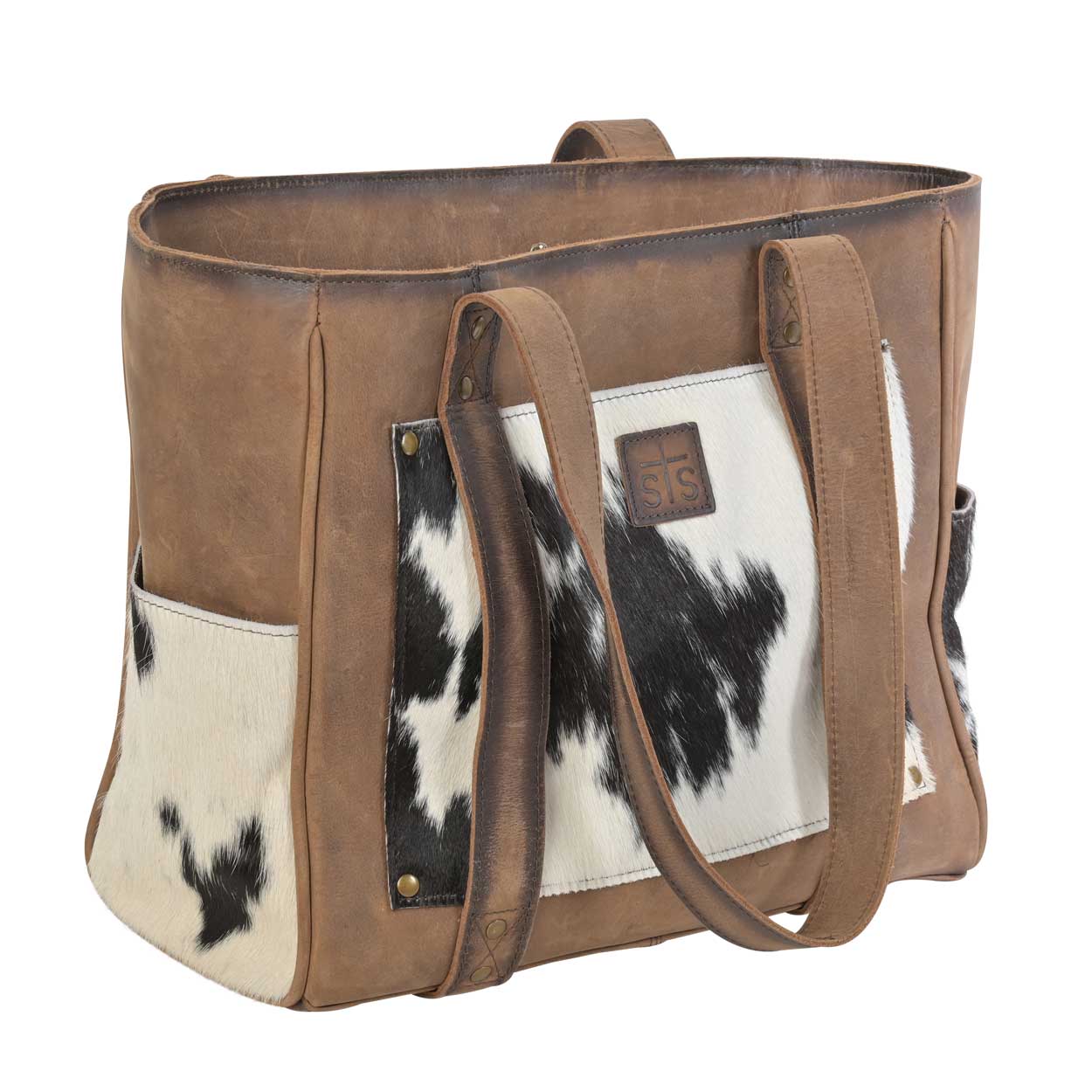 Cowhide Trinity Tote by STS Ranchwear