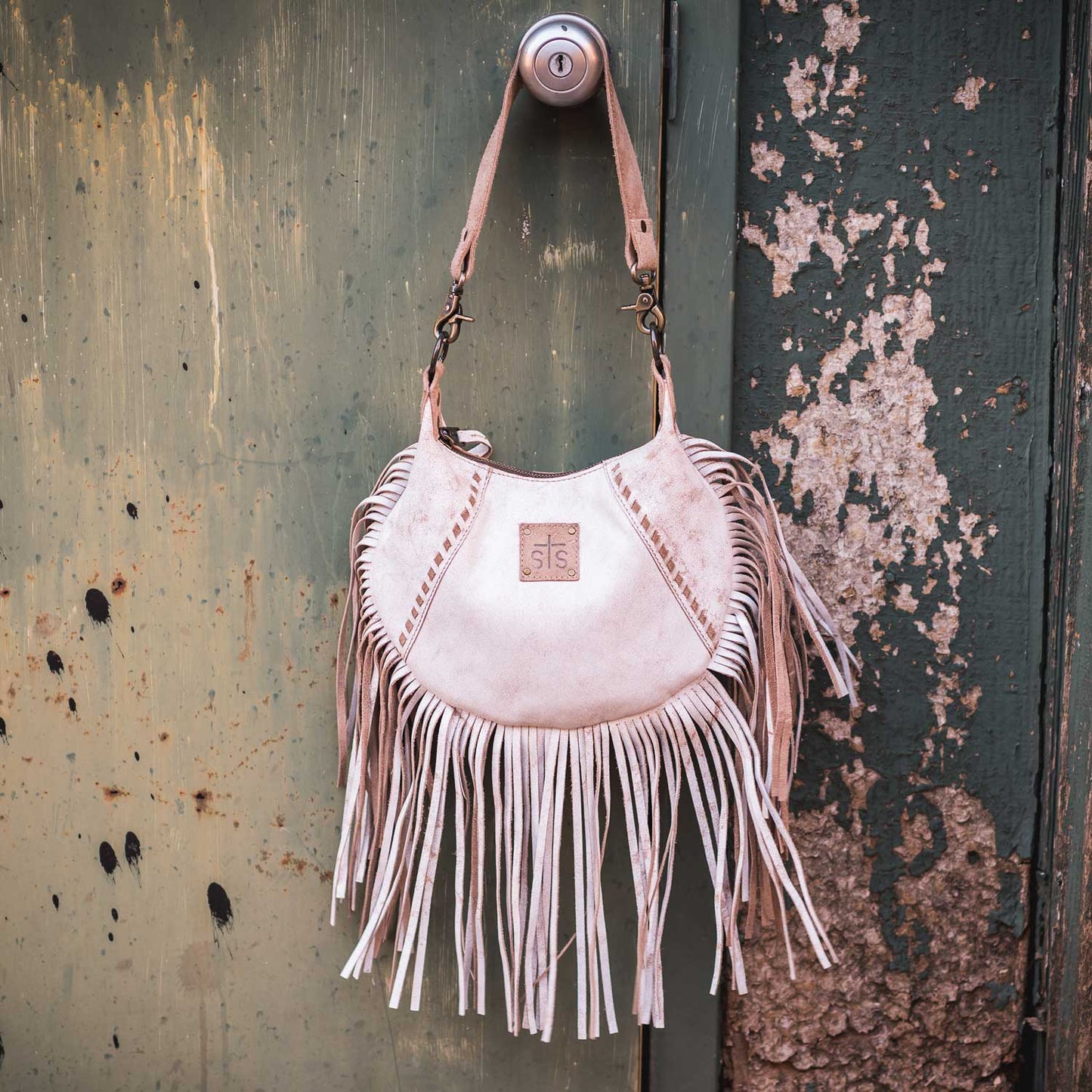 STS Cremello Nellie Fringe Bag