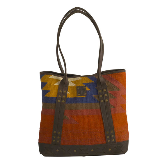 Load image into Gallery viewer, Crimson Sun Large Tote By STS Ranchwear
