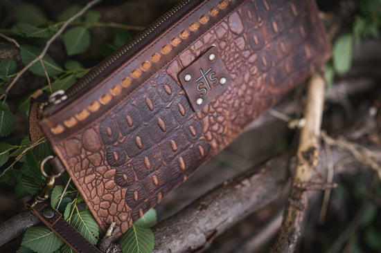 Catalina Croc Clutch by STS Ranchwear