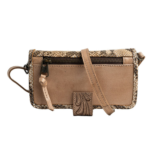 Stella Python Crossbody Wallet