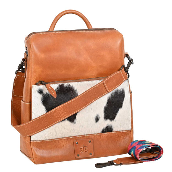 Basic Bliss Cowhide Backpack By STS