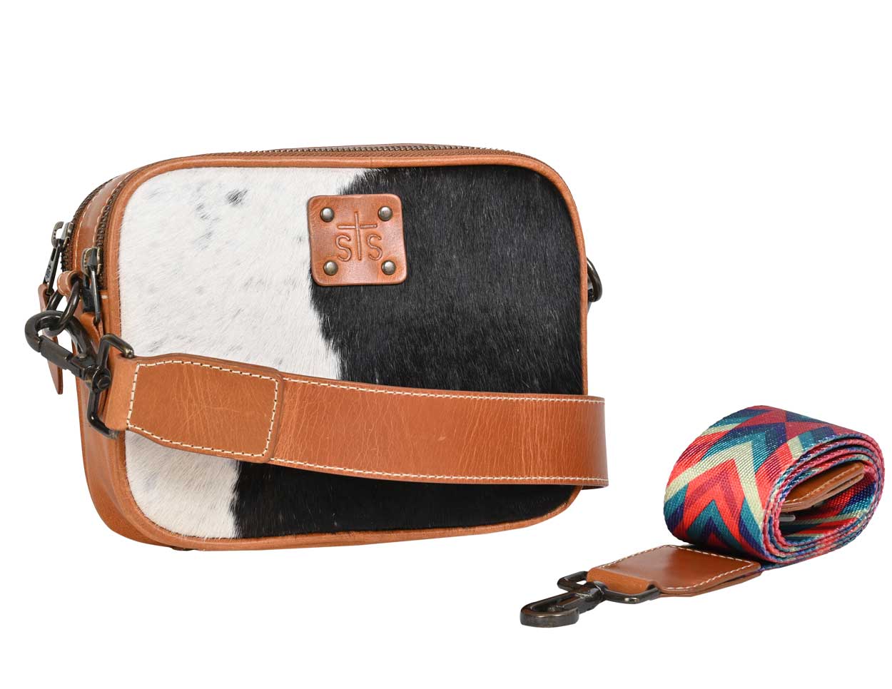 Basic Bliss Cowhide Lucy Crossbody By STS