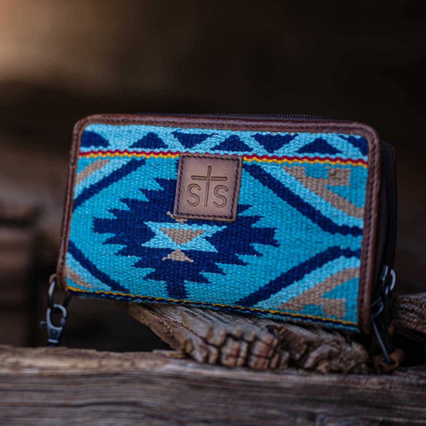 Mojave Sky Kacy Blue Serape Organizer by STS