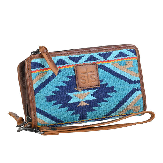 Mojave Sky Kacy Blue Serape Organizer by STS