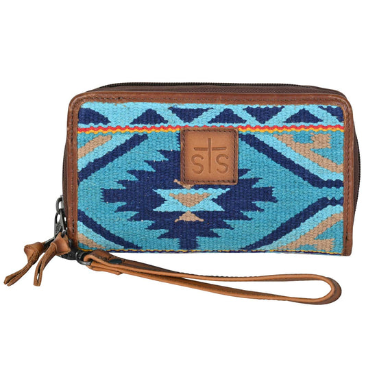 Mojave Sky Kacy Blue Serape Organizer by STS