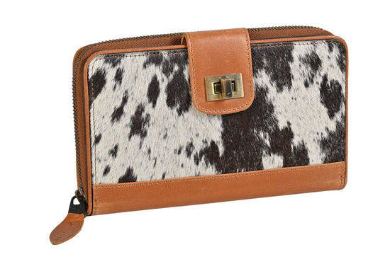 Basic Bliss Cowhide Ava Wallet