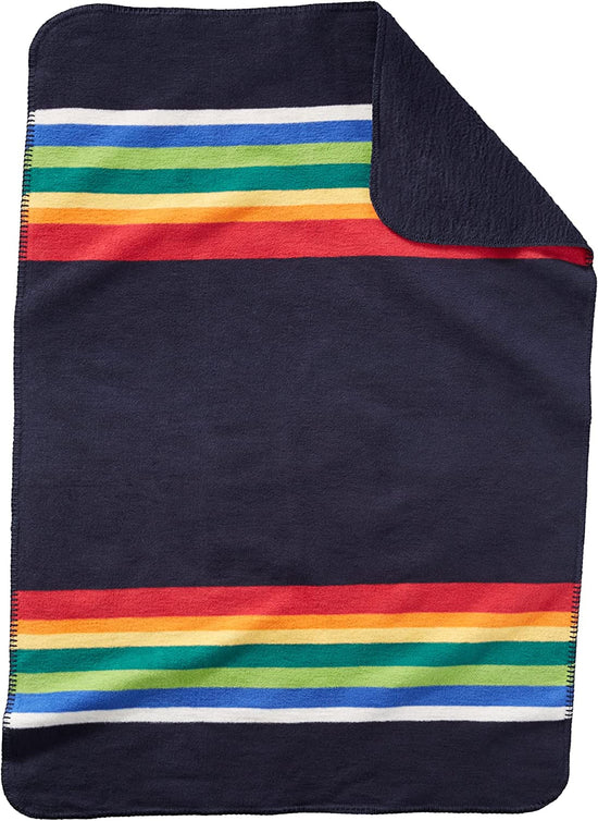 Pendleton Organic Cotton Baby Blanket, Crater Lake Navy