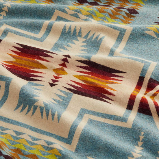 Pendleton Unnapped Shale Harding Blanket-King