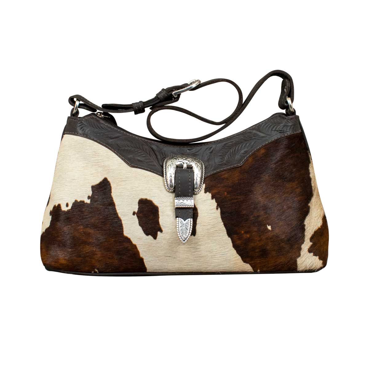 Cow Town Zip-Top Shoulder Bag