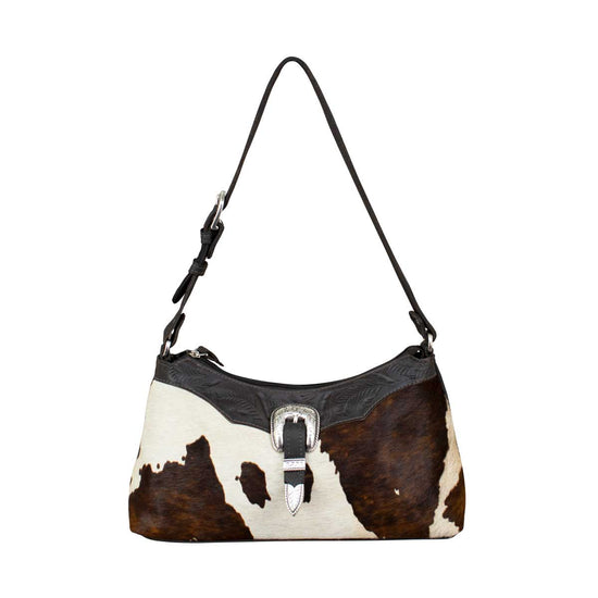 Cow Town Zip-Top Shoulder Bag