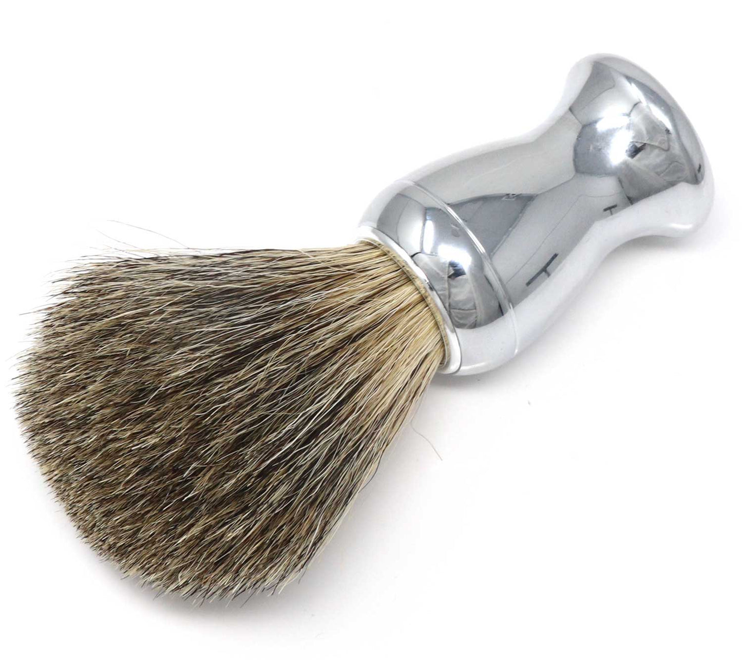 Load image into Gallery viewer, Edwin Jagger Chrome Plated Shaving Brush With Badger Fill
