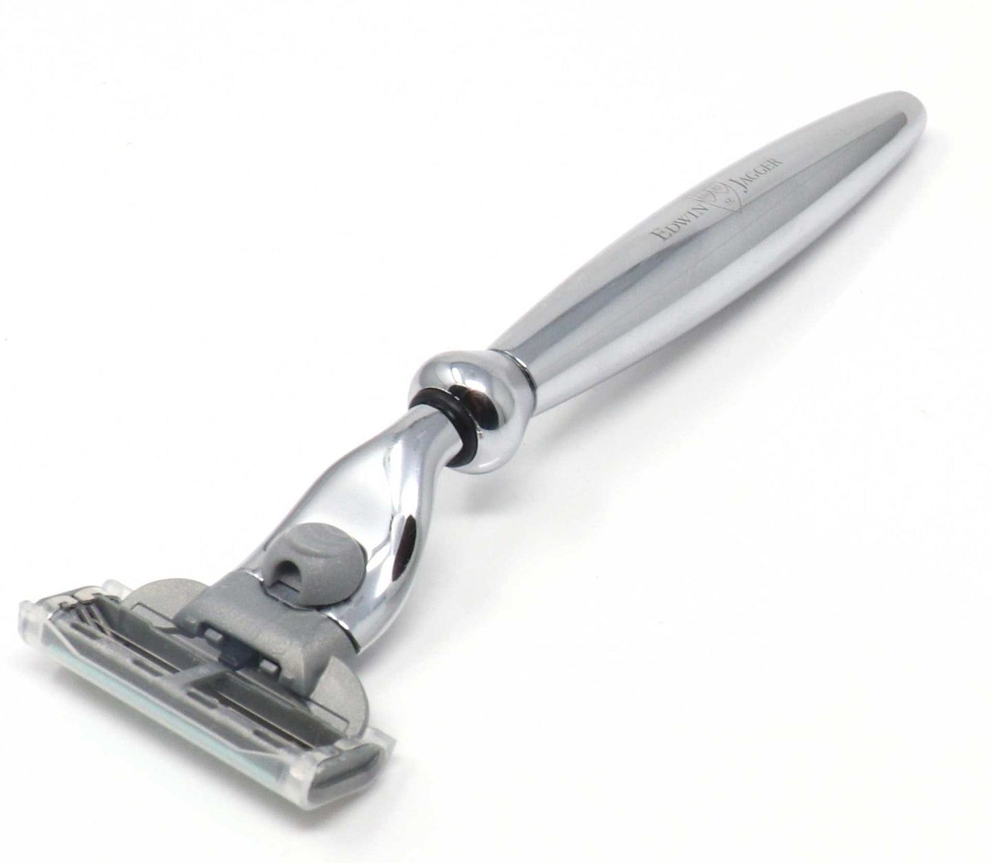 Edwin Jagger Bulbous Smooth Chrome Mach3 Razor – L7 Market