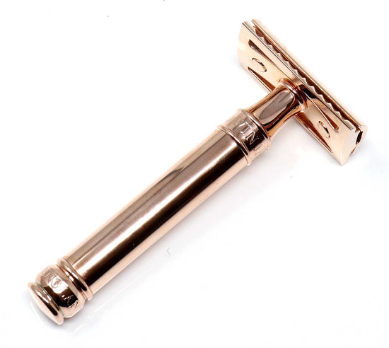 Load image into Gallery viewer, Edwin Jagger DE89 Rose Gold Plated DE Safety Razor

