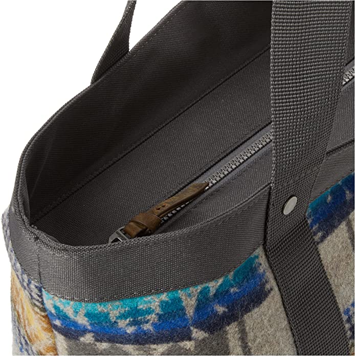 Load image into Gallery viewer, Pendleton Chief Joseph Zip Tote-Blue
