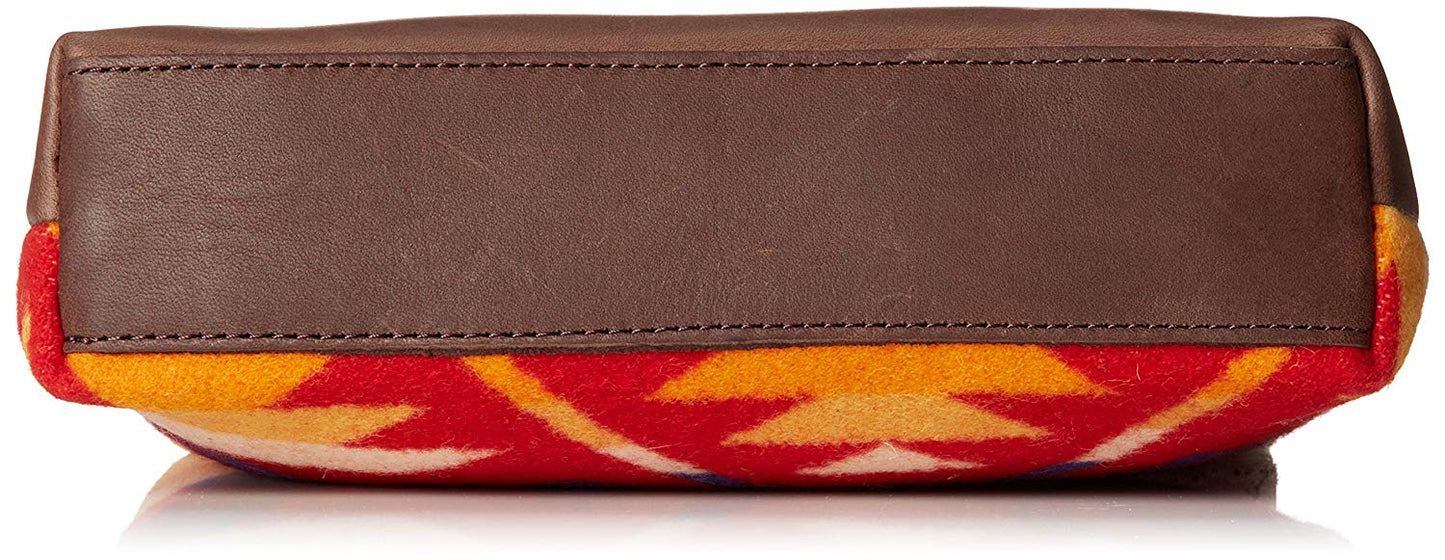 Pendleton Double Zipper Clutch Or Organizer Bag