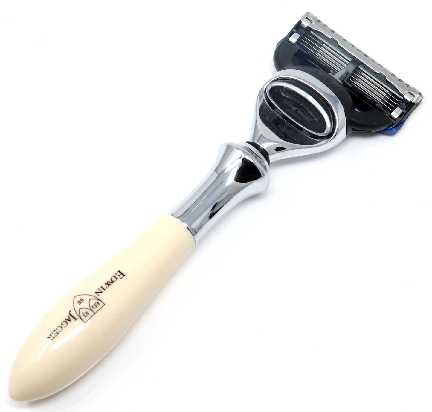 Load image into Gallery viewer, Edwin Jagger Imitation Ivory Plaza Gillette Fusion Razor
