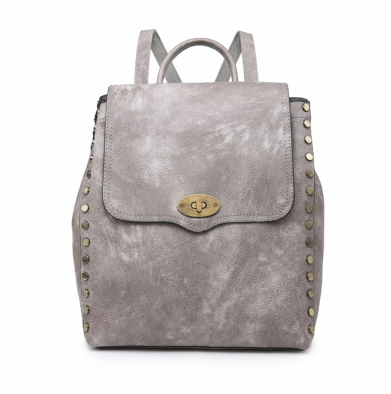 Bex Distressed Grey Backpack