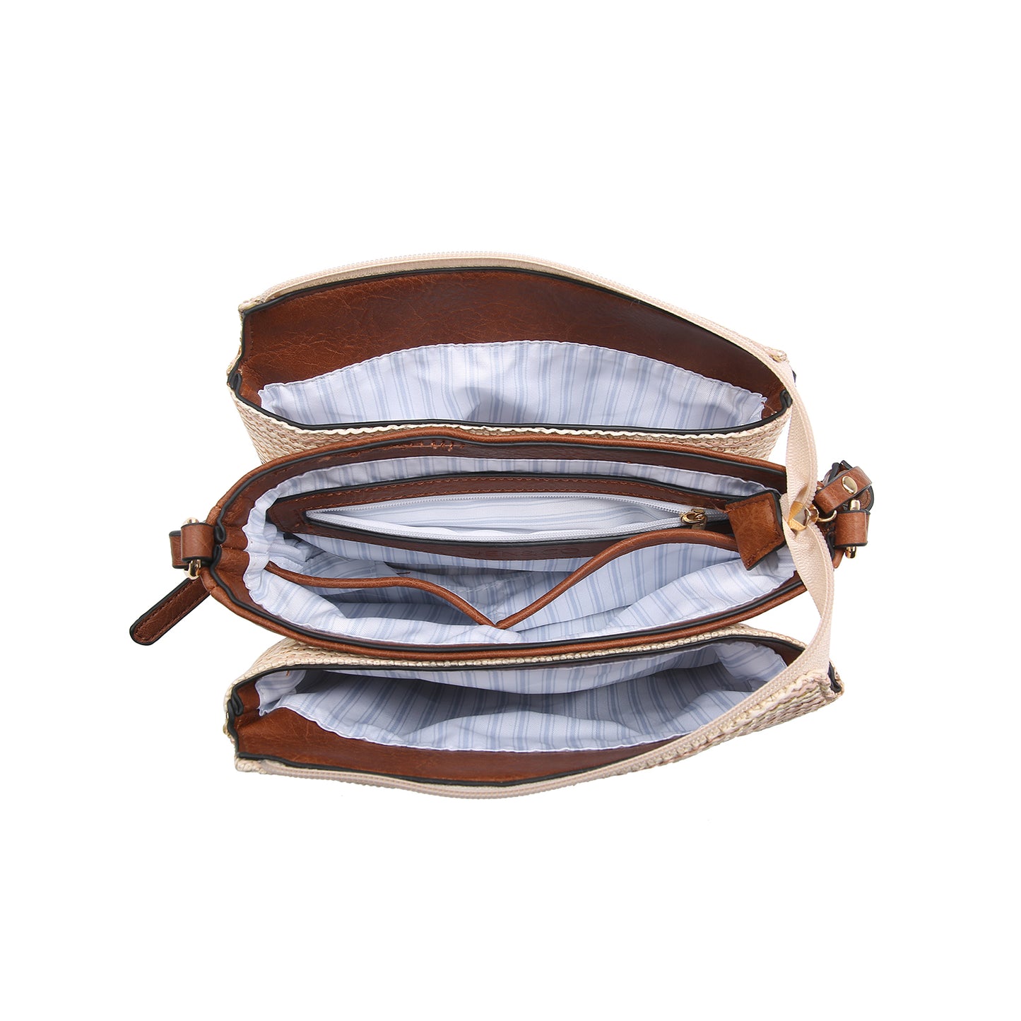 Load image into Gallery viewer, Sabrina Cow Brown Crossbody
