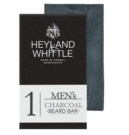 Load image into Gallery viewer, Heyland &amp;amp; Whittle Charcoal Beard Bar for Men 130g
