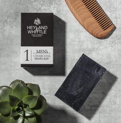 Heyland & Whittle Charcoal Beard Bar for Men 130g