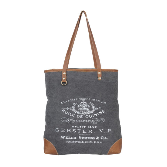 Slaty Tote Bag By Myra