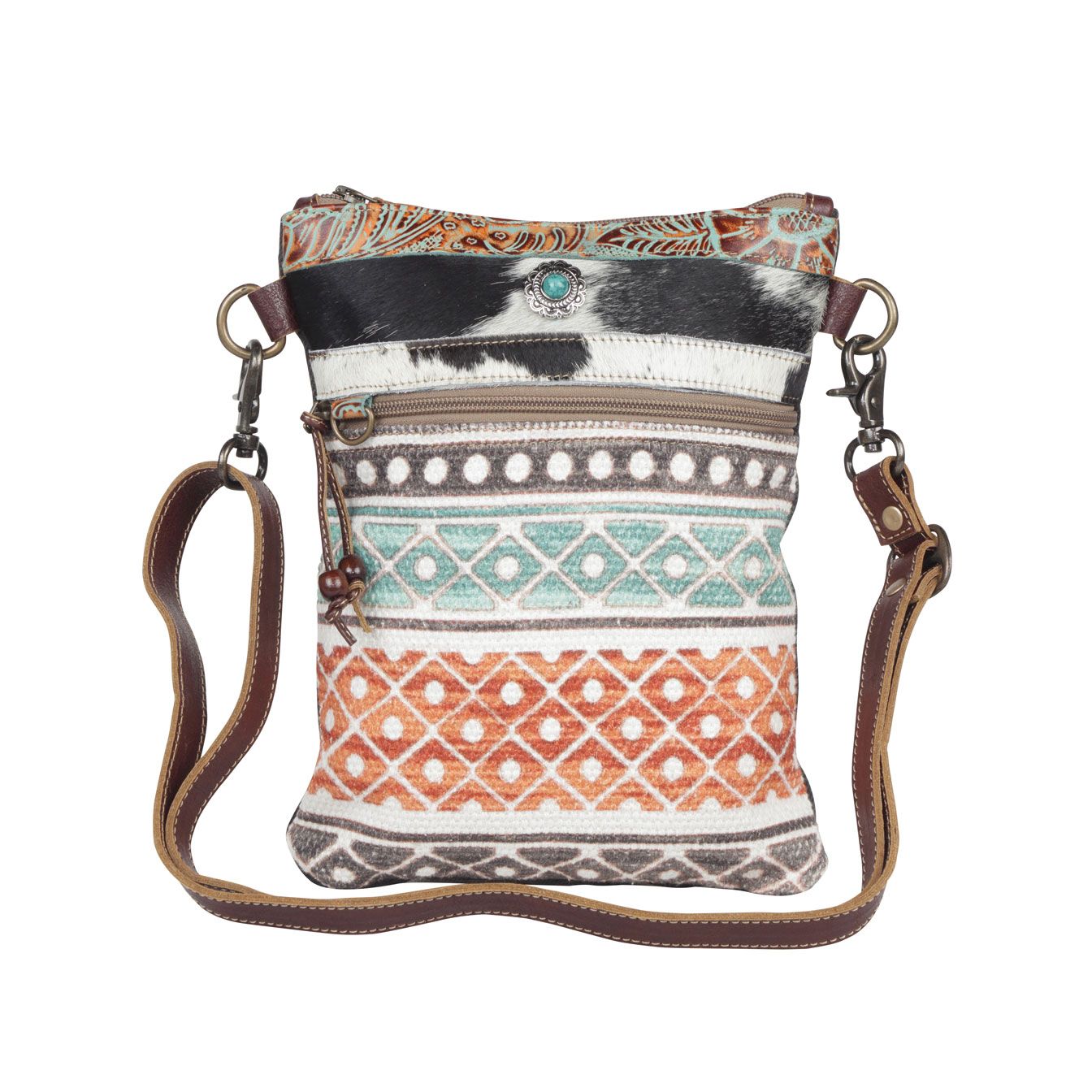 Load image into Gallery viewer, Funky Prints Small Crossbody Bag
