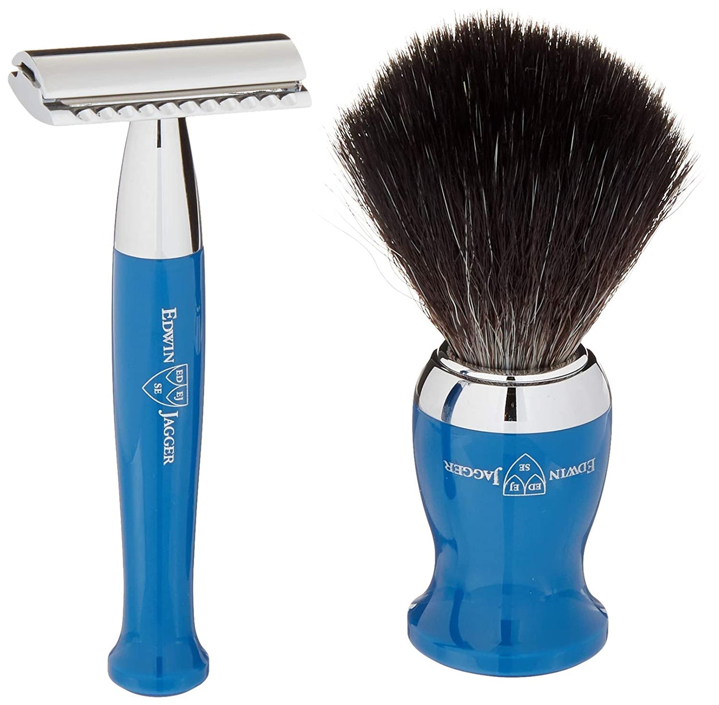 Safe Razor Set 3pc set, Blue Double Edge Safety Razor Set – L7 Market