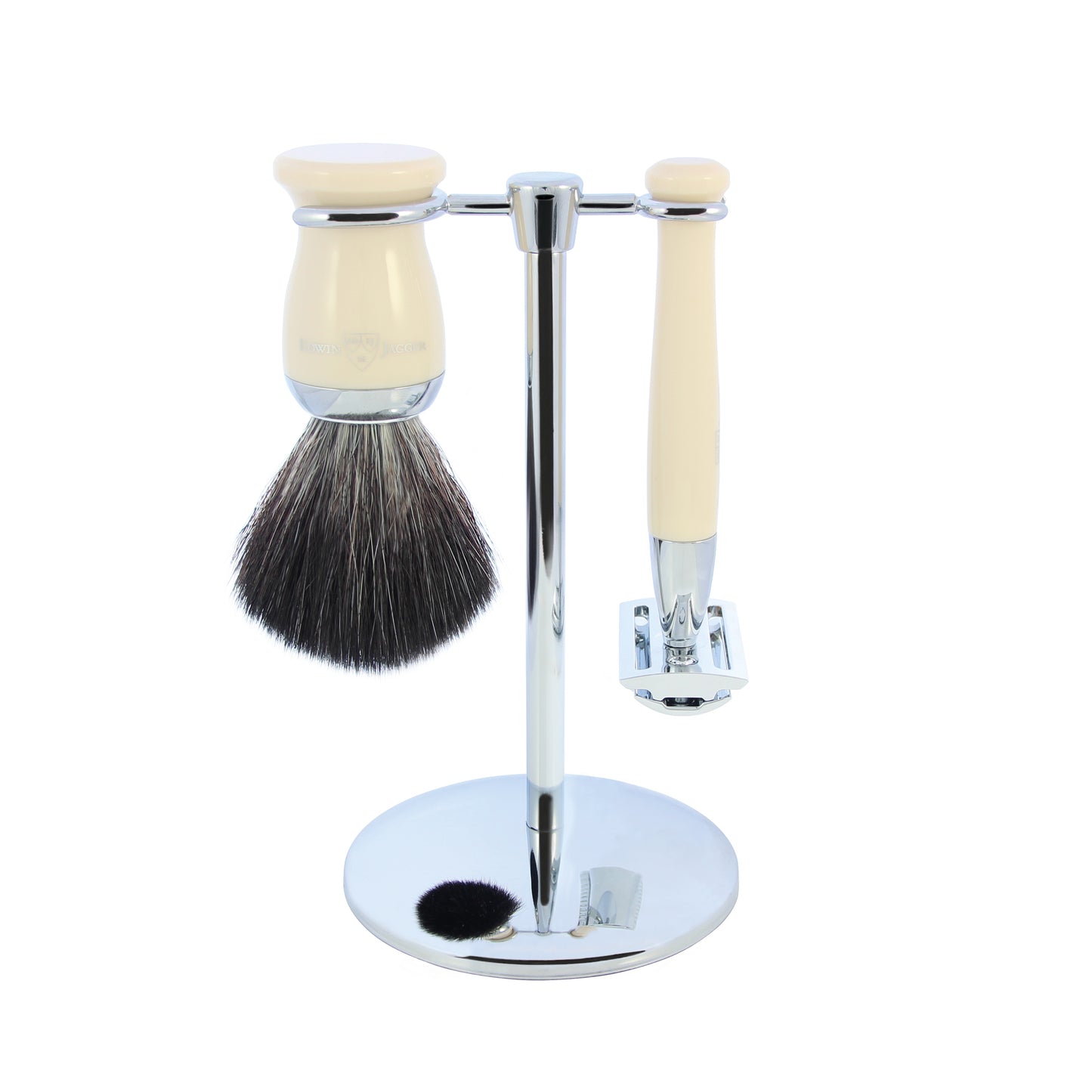 Ivory Safety Razor Edwin Jagger 3 Piece Safety Razor Set Imitation Ivory – L7 Market