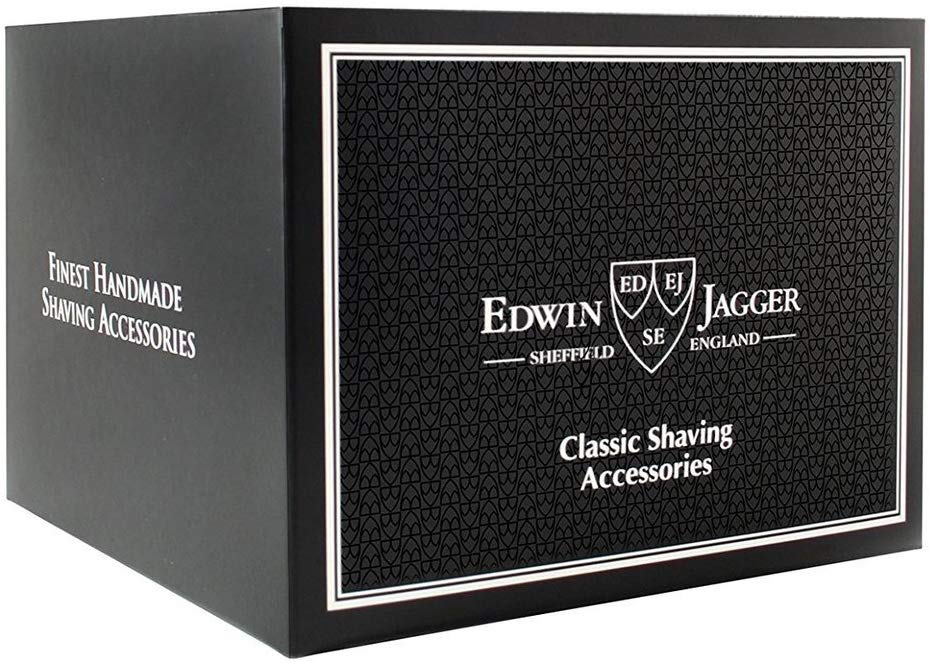 Load image into Gallery viewer, Edwin Jagger Diffusion Collection Safety Razor Set - 3D Black Diamond &amp;amp; Chrome
