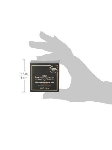 Load image into Gallery viewer, Edwin Jagger 99.9% Natural Traditional Shaving Soap Refill, Sandalwood
