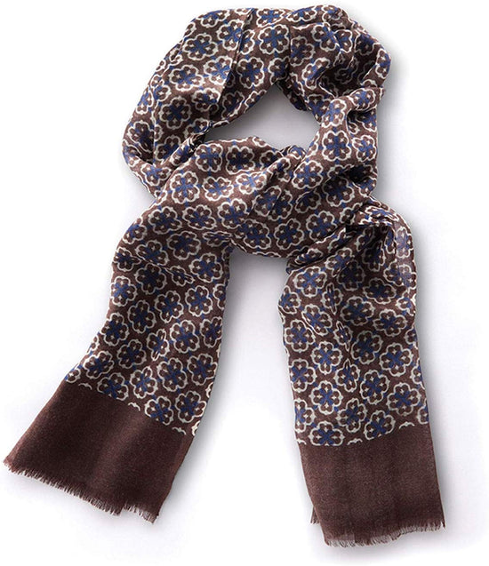 Load image into Gallery viewer, Napa Home &amp;amp; Garden Threads Scarf - Emblem Brown
