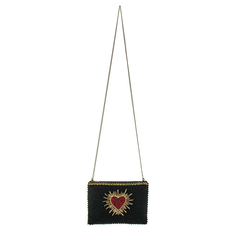 Load image into Gallery viewer, Affection Beaded Mini Crossbody Handbag
